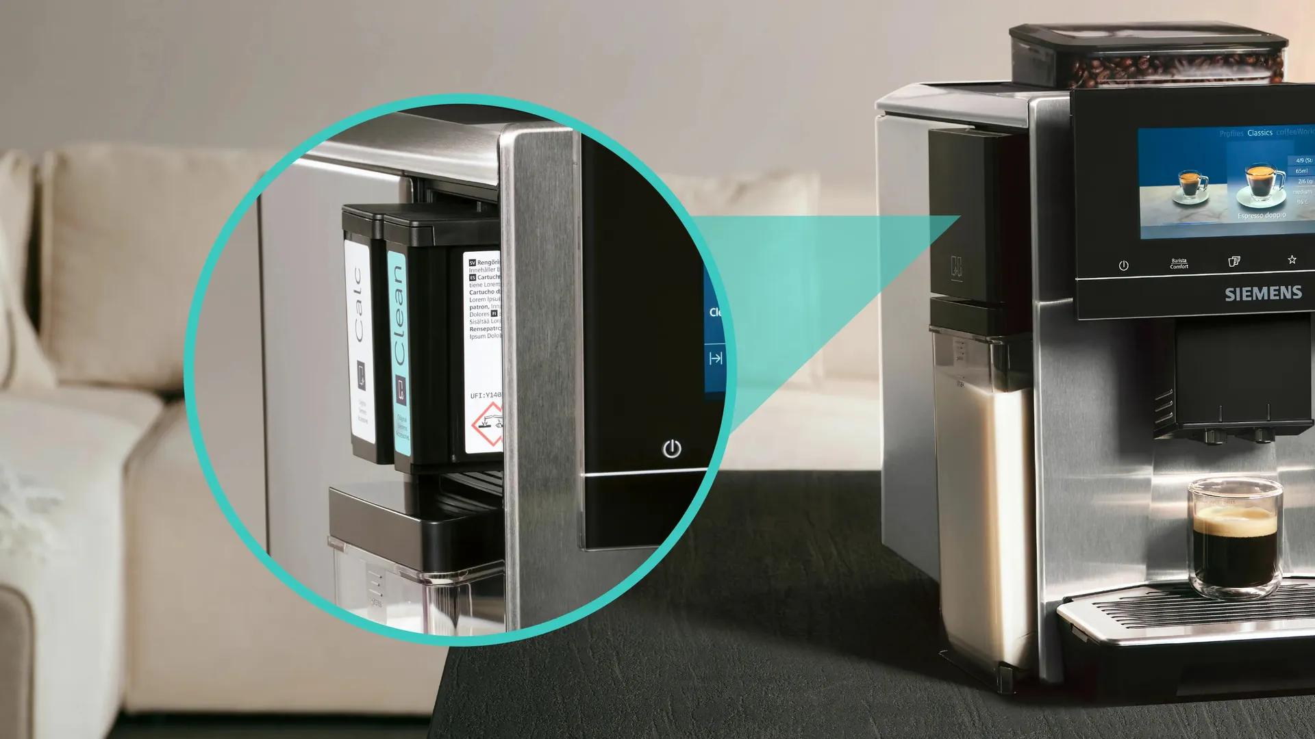 Siemens EQ.900 TQ903DZ3 Kaffeemaschine Vollautomatisch Espressomaschine 2,3 l – Bild 3