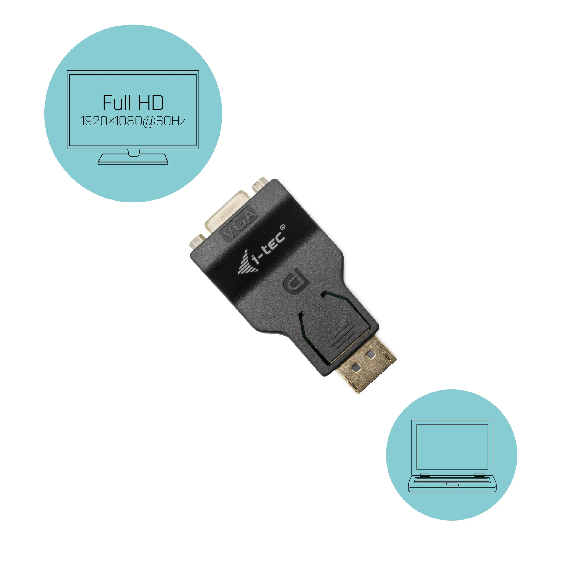 i-tec DisplayPort to VGA Adapter – Bild 3