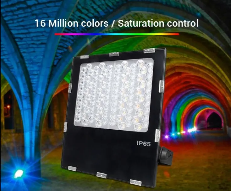 MiBoxer FUTT08 LED Flächenstrahler 200W RGB-WW (RGB-CCT) IP65 230V 25° – Bild 5