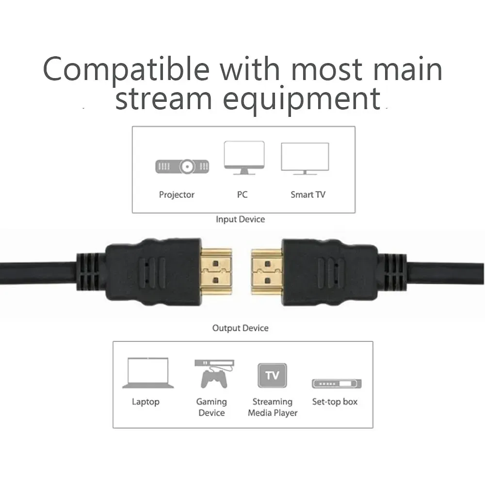 Techly ICOC HDMI-4-050NE HDMI-Kabel 5 m HDMI Typ A (Standard) Schwarz – Bild 4