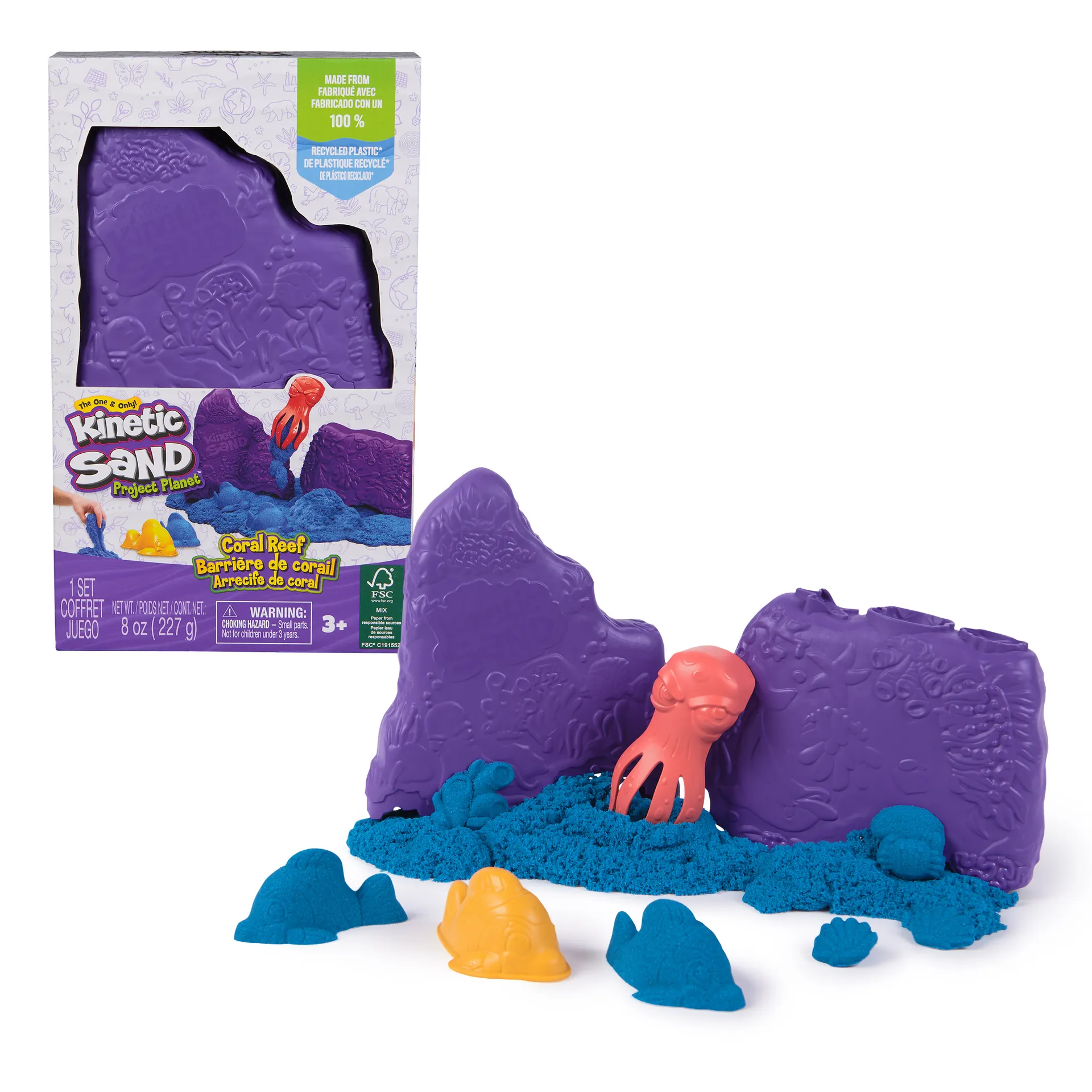 Kinetic Sand Planet Project Korallen Riff Set Kinetic Sand Planet Project Korallen Riff Set