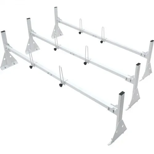 VEVOR Dachleiterträger Relingträger 3 Stk. 1430–1560 mm Länge Einstellbar Truck Rack 200–215 mm Höhe, 340 kg Belastbar Lkw Gepäckträger Racks Aluminiumlegierung gegen Rost, Korrosion Dachträger – Bild 9