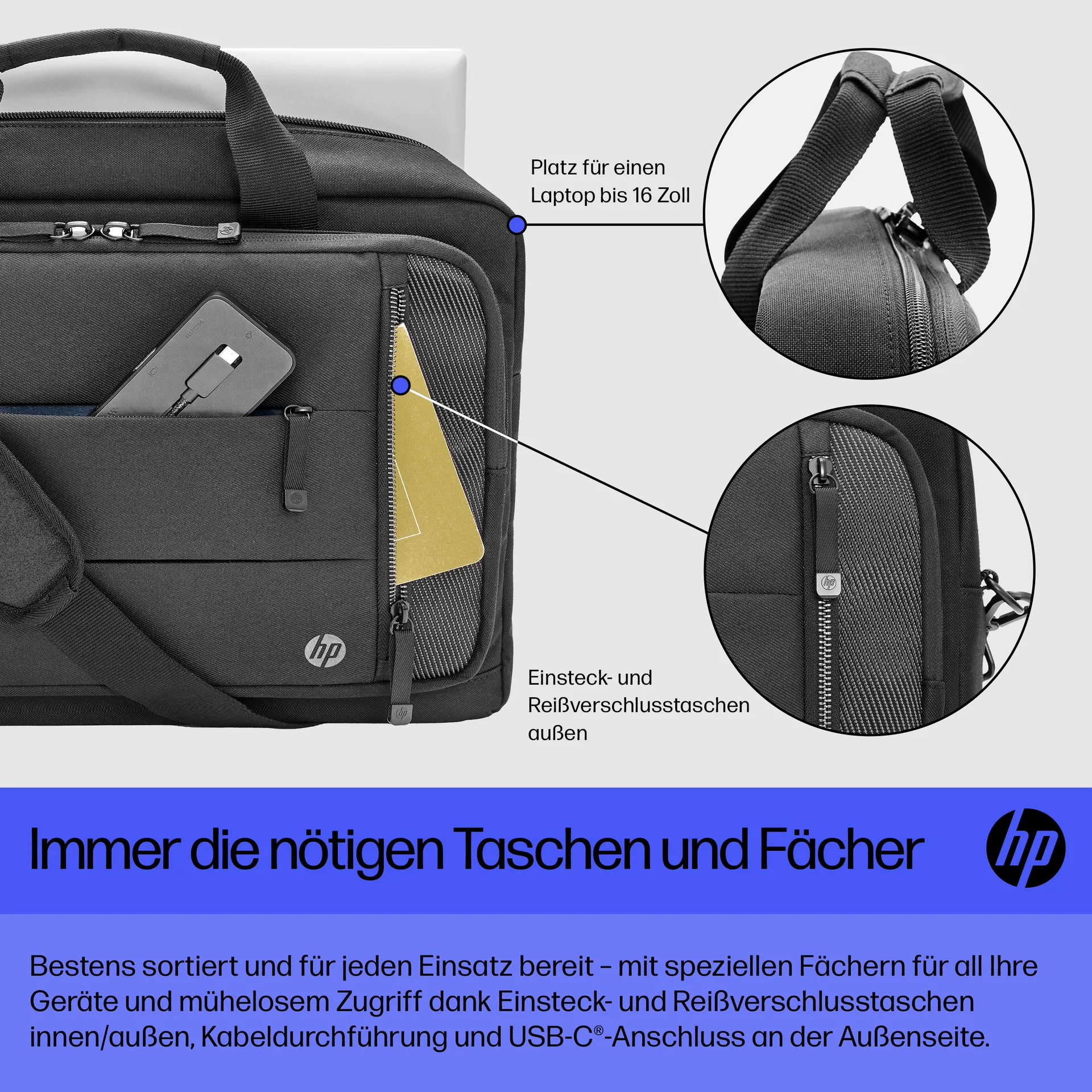 HP Renew Executive Laptoptasche (16 Zoll) – Bild 4