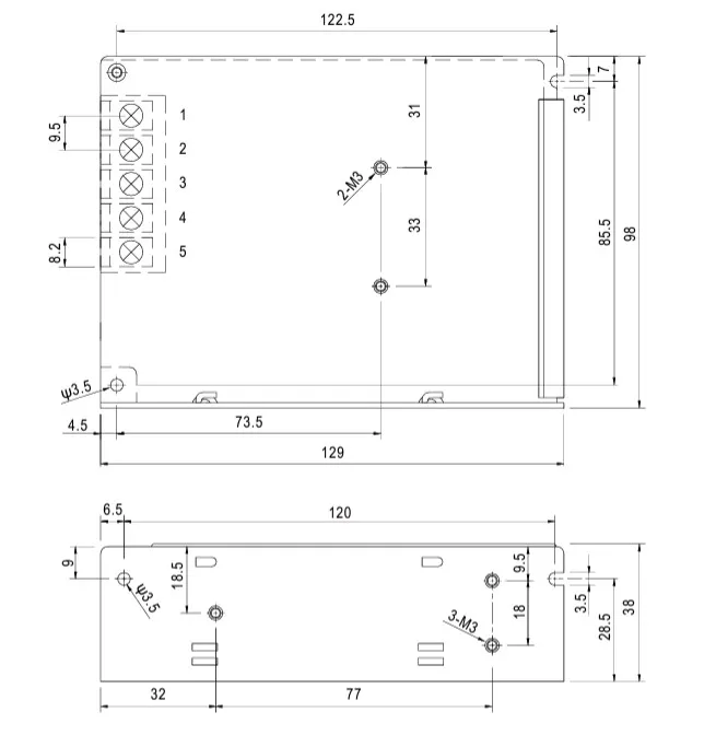 MEAN WELL Netzteil – 12V 72W MEAN WELL Netzteil – 12V 72W