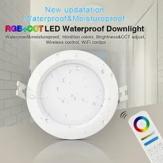 MiBoxer FUT063 LED Panel Rund 6W RGB-WW (RGB-CCT) mit Funk und WLAN IP54 MiBoxer FUT063 LED Panel Rund 6W RGB-WW (RGB-CCT) mit Funk und WLAN IP54