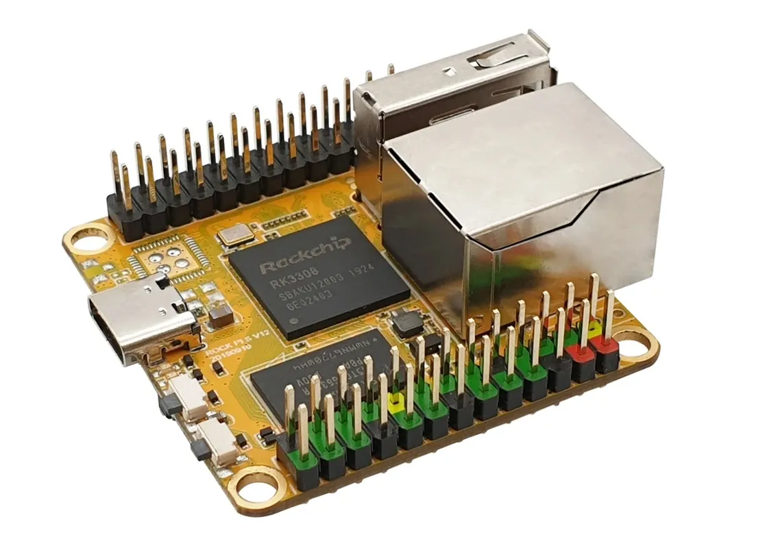 Rock Pi S - 512MB, 8GByte NAND mit BT/WIFI & PoE PIN´s – Bild 2