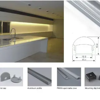 Synergy 21 LED U-Profil 200cm, ALU002-RL in weiss Synergy 21 LED U-Profil 200cm, ALU002-RL in weiss