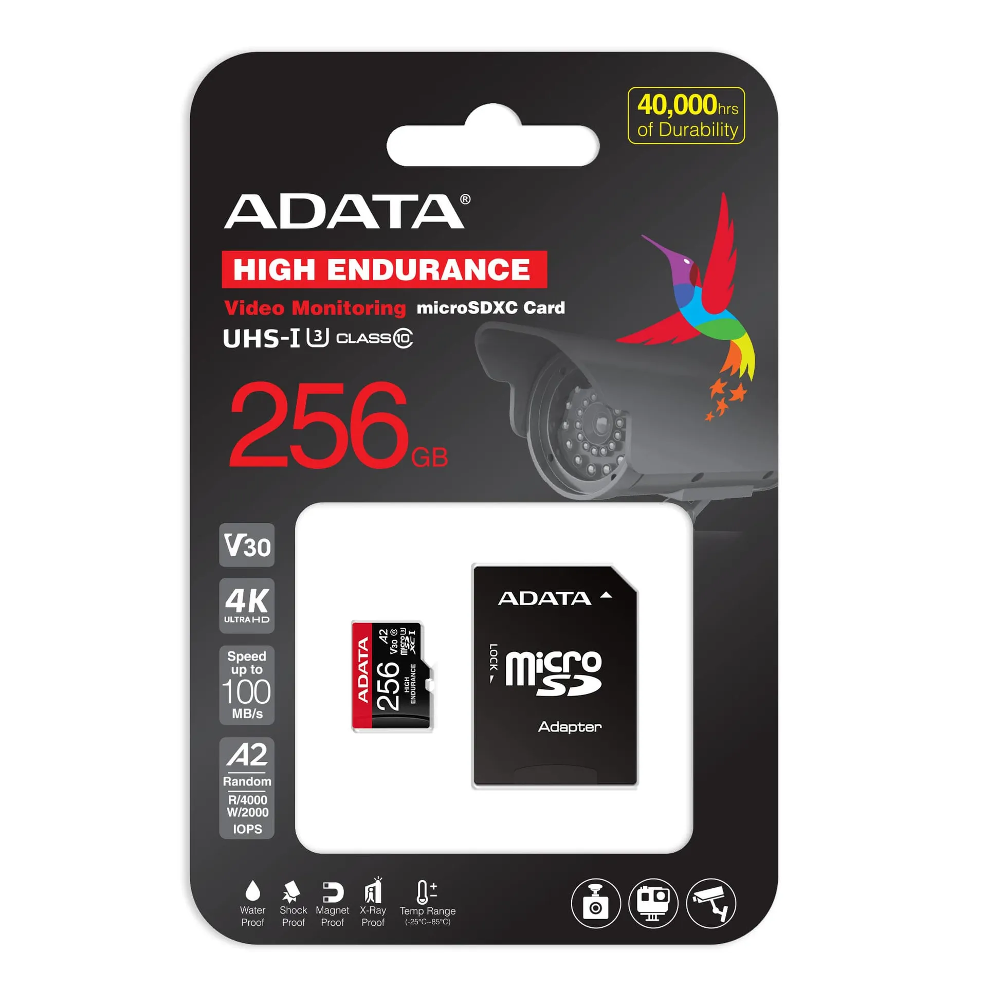 ADATA AUSDX256GUI3V30SHA2-RA1 Speicherkarte 256 GB MicroSDXC UHS-I Klasse 10 – Bild 5
