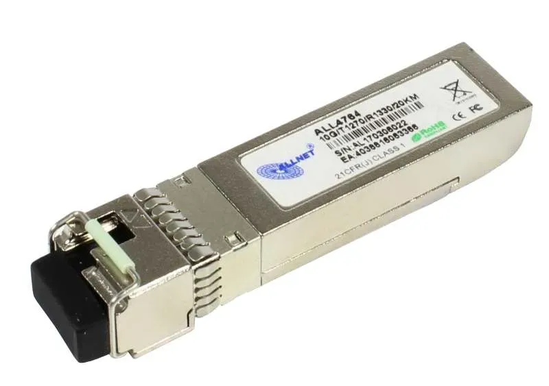 ALLNET Switch Modul ALL4764 SFP+(Mini-GBIC), 10Gbit, B(Bidi)B/LC, Tx1330nm/Rx1270nm, 9u, 20Km, Singlemode, ALLNET Switch Modul ALL4764 SFP+(Mini-GBIC), 10Gbit, B(Bidi)B/LC, Tx1330nm/Rx1270nm, 9u, 20Km, Singlemode,