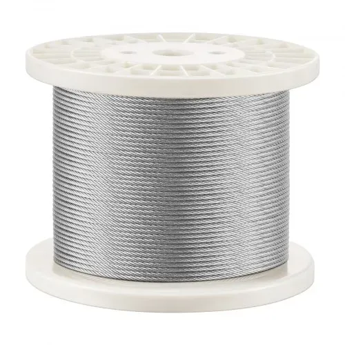 VEVOR Drahtseil-Set, Ф3,18mmx305m, 316 Edelstahlkabel mit Schneider und Handschuhen, 7,1kN Bruchfestigkeit, 7 x 7 Litzen, Bauqualität für Handläufe, Treppen, Terrassen, Zäune im Freien – Bild 10