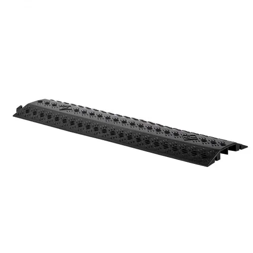 VEVOR 975 mm Kabelbrücke, 7938 kg/Achstragkraft, Hochleistungs-Überfahrschutz aus PP, Stolperschutz, Bodenabdeckungen, für Bereiche mit hoher Schwelle, Zuhause, Büro, Lager, 2er-Pack – Bild 8