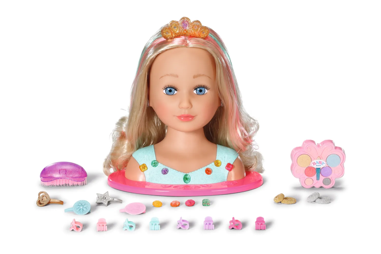 BABY born Sister Styling Head Princess Doll make-up & hair styling set – Bild 3