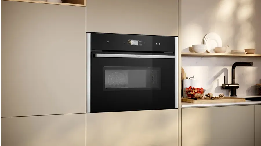 Neff N 90 C24MS31N0 Backofen 45 l 3600 W Schwarz, Edelstahl – Bild 5