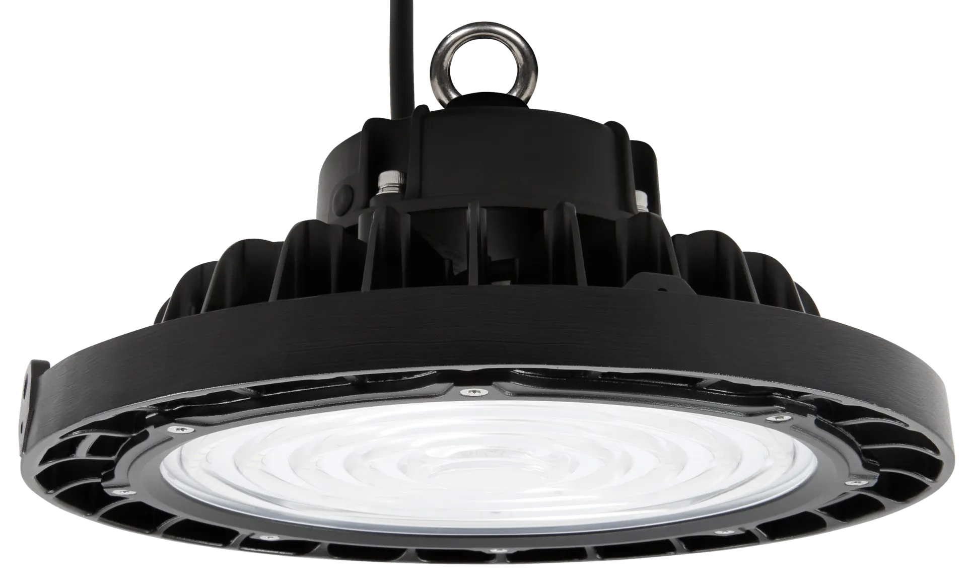 LED-UFO-Hallenstrahler McShine “UFO-159“ 150W, 21.000lm, 4000K, IP66, 90° LED-UFO-Hallenstrahler McShine “UFO-159“ 150W, 21.000lm, 4000K, IP66, 90°