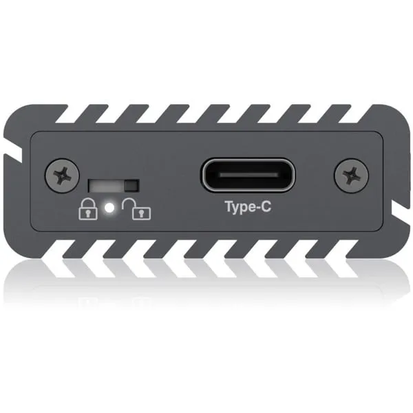 ICY BOX IB-1817MC-C31, Type-C® USB 3.2 Gen 2 zu PCIe NVMe & SATA M.2 2230/2242/2260/2280 SSD Gehäuse mit Schreibschutz – Bild 5