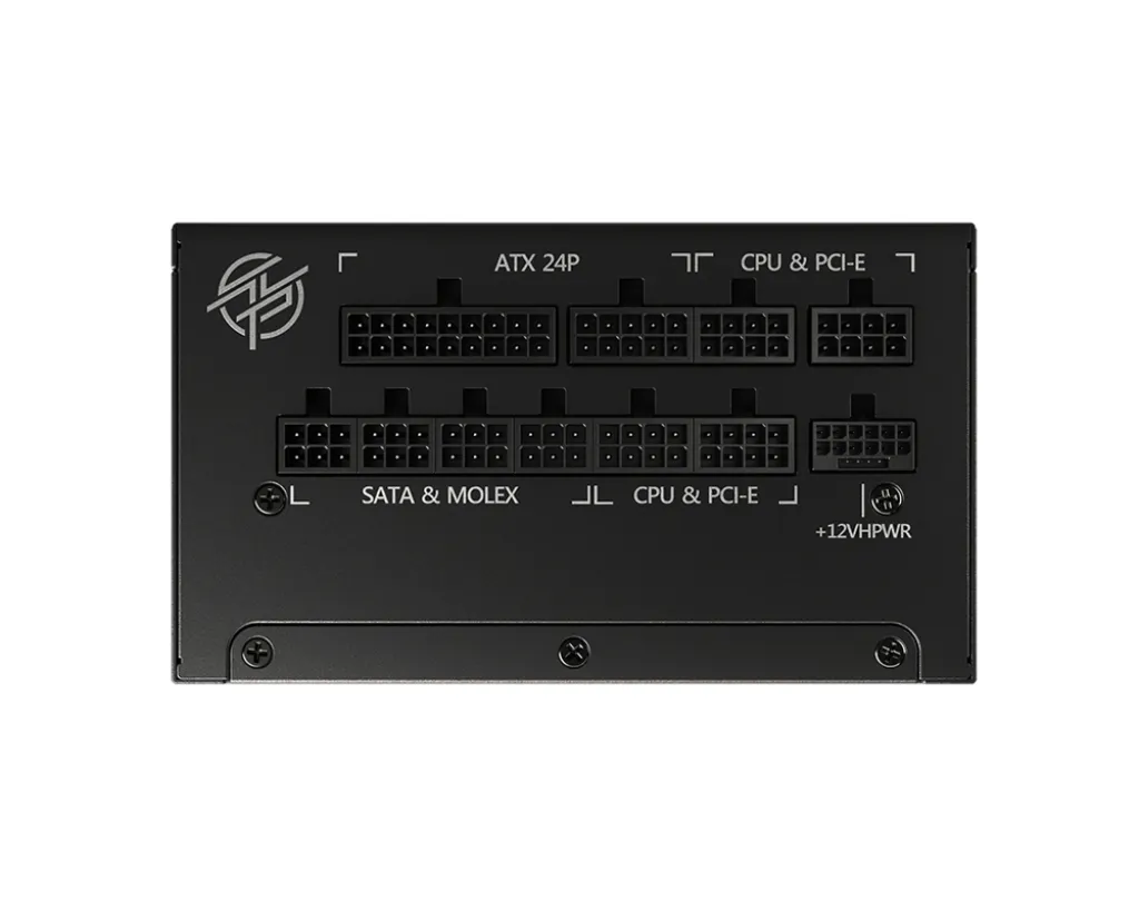 MSI MPG A1000G PCIE5 Netzteil 1000 W 20+4 pin ATX ATX Schwarz – Bild 2