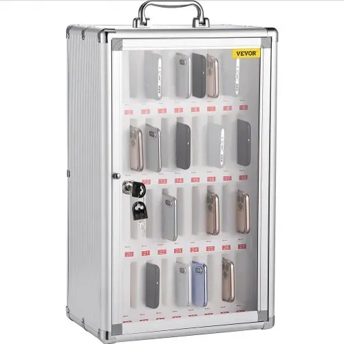VEVOR Handy Aufbewahrungsschrank 1 x 6 cm, Handy Aufbewahrungsbox 32 x 20 x 51 cm 5 kg Speicher Rack, Unabhängiger Handy Aufbewahrungsschrank Wand Montiert Multifunktionale Lagerung Box VEVOR Handy Aufbewahrungsschrank 1 x 6 cm, Handy Aufbewahrungsbox 32 x 20 x 51 cm 5 kg Speicher Rack, Unabhängiger Handy Aufbewahrungsschrank Wand Montiert Multifunktionale Lagerung Box
