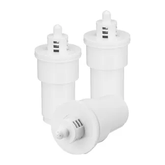 VEVOR Wasserfilter-Ersatz mit 0,3 L/min Durchflussrate für Kannen & Spender (3 Stk.) BPA-frei, hält 3 Monate oder 150 L, reduziert Kalk Blei Chlor, für Wasserfilterkanne 6216 Weiß VEVOR Wasserfilter-Ersatz mit 0,3 L/min Durchflussrate für Kannen & Spender (3 Stk.) BPA-frei, hält 3 Monate oder 150 L, reduziert Kalk Blei Chlor, für Wasserfilterkanne 6216 Weiß