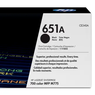 HP 651A Schwarz Original LaserJet Tonerkartusche HP 651A Schwarz Original LaserJet Tonerkartusche