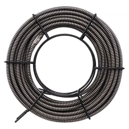 VEVOR Rohrreinigungsmaschine 390W Rohrreinigungsgerät Spirale 15 mm x 13 mm kompakter elektrische Abflussreiniger mit 8 auswechselbare Messer Schiebehülsenwerkzeug 51-102 mm für die Rohrinstallation – Bild 9