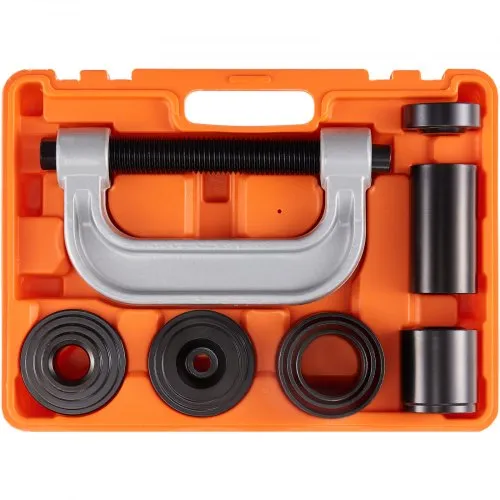 VEVOR 10tlg Traggelenk Kugelgelenk Abzieher Kugelgelenk Ausdrücker Satz, 360 x 285 x 70 mm Universal Kugelgelenk Auspresswerkzeug Set Kohlenstoffstahl Kfz Werkzeug Satz mit Kasten Kugelgelenkabzieher VEVOR 10tlg Traggelenk Kugelgelenk Abzieher Kugelgelenk Ausdrücker Satz, 360 x 285 x 70 mm Universal Kugelgelenk Auspresswerkzeug Set Kohlenstoffstahl Kfz Werkzeug Satz mit Kasten Kugelgelenkabzieher