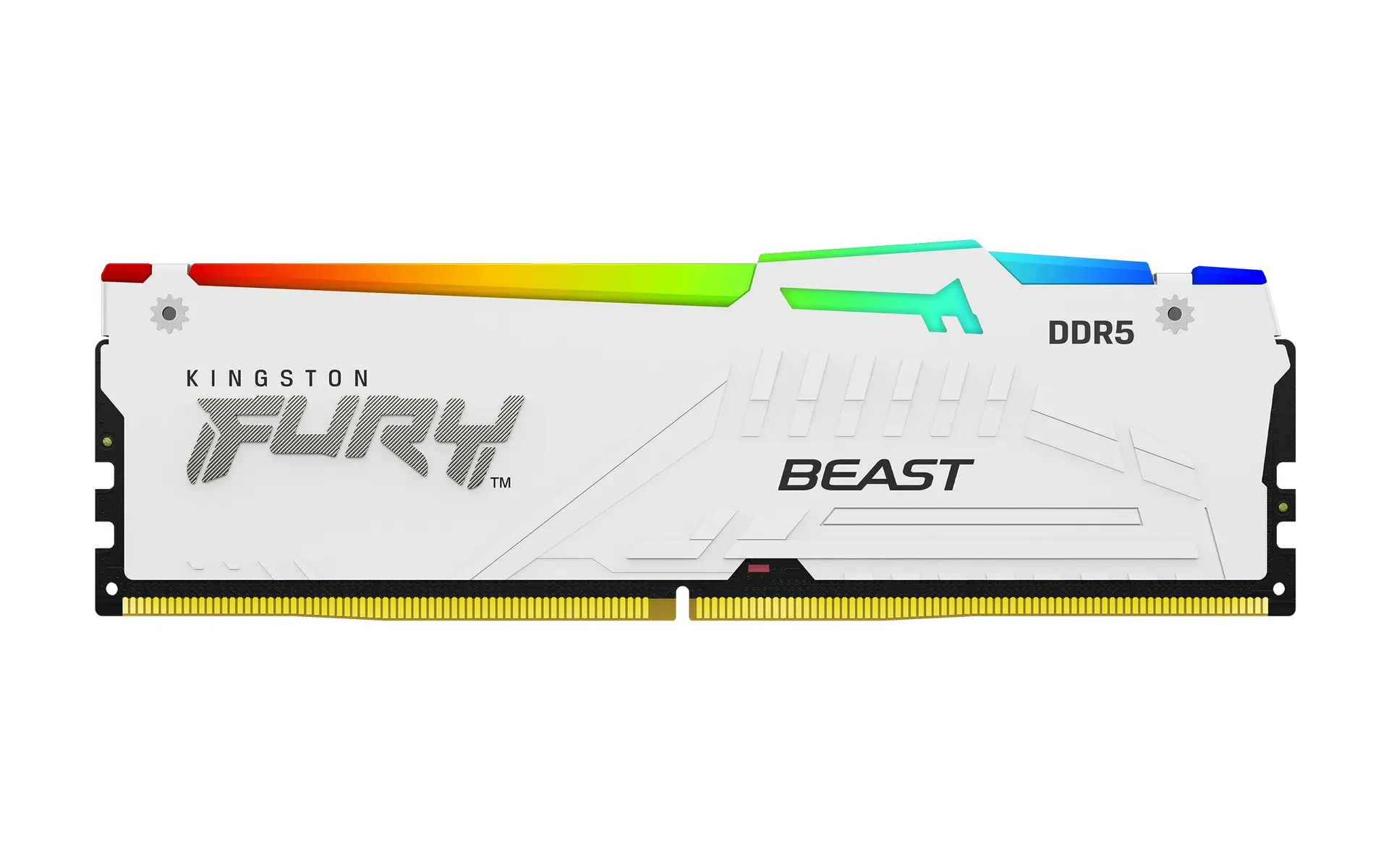 Kingston Technology FURY Beast 64GB 6000MT/s DDR5 CL30 DIMM (Kit of 2) White RGB EXPO – Bild 3