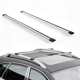 VEVOR Dachgepäckträger mit 100 kg Tragfähigkeit 120 cm Länge, robuste Querträger aus Aluminiumlegierung für Dachgepäckträger, Kanu- und Gepäckkorbträger (nur Querträger, Montagefüße nicht enthalten) VEVOR Dachgepäckträger mit 100 kg Tragfähigkeit 120 cm Länge, robuste Querträger aus Aluminiumlegierung für Dachgepäckträger, Kanu- und Gepäckkorbträger (nur Querträger, Montagefüße nicht enthalten)