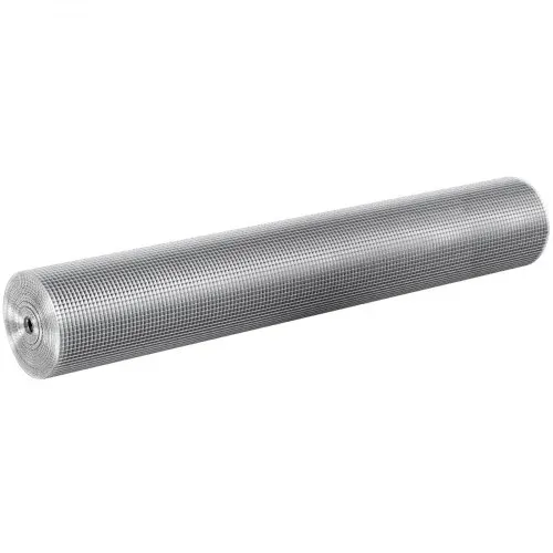 VEVOR Drahtgeflecht 915mmx15,24m Volierendraht 23 Gauge Maschendrahtzaun, Feuerverzinkte Maschendrahtrolle 6,35x6,35mm Maschenweite Maschendraht für Kaninchenkäfige Kleine Nagetiere – Bild 8