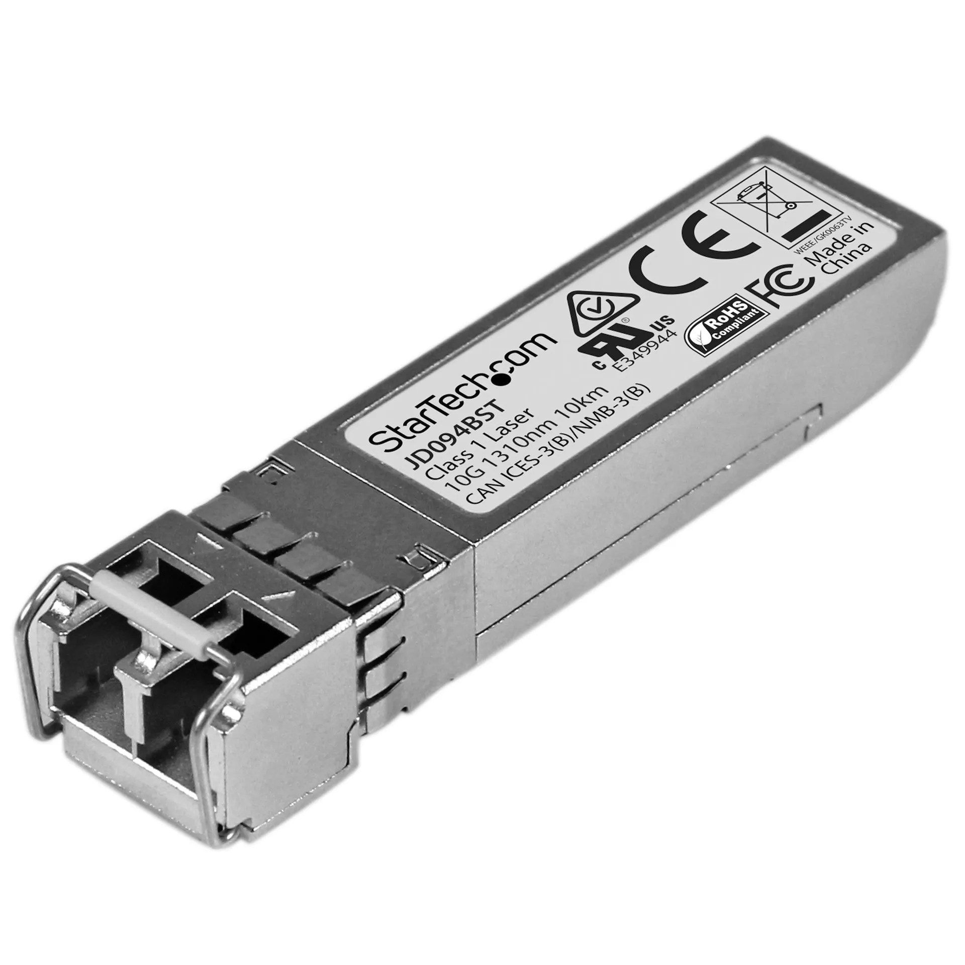 StarTech.com HPE JD094B kompatibel SFP+ Transceiver Modul – 10GBASE-LR StarTech.com HPE JD094B kompatibel SFP+ Transceiver Modul – 10GBASE-LR