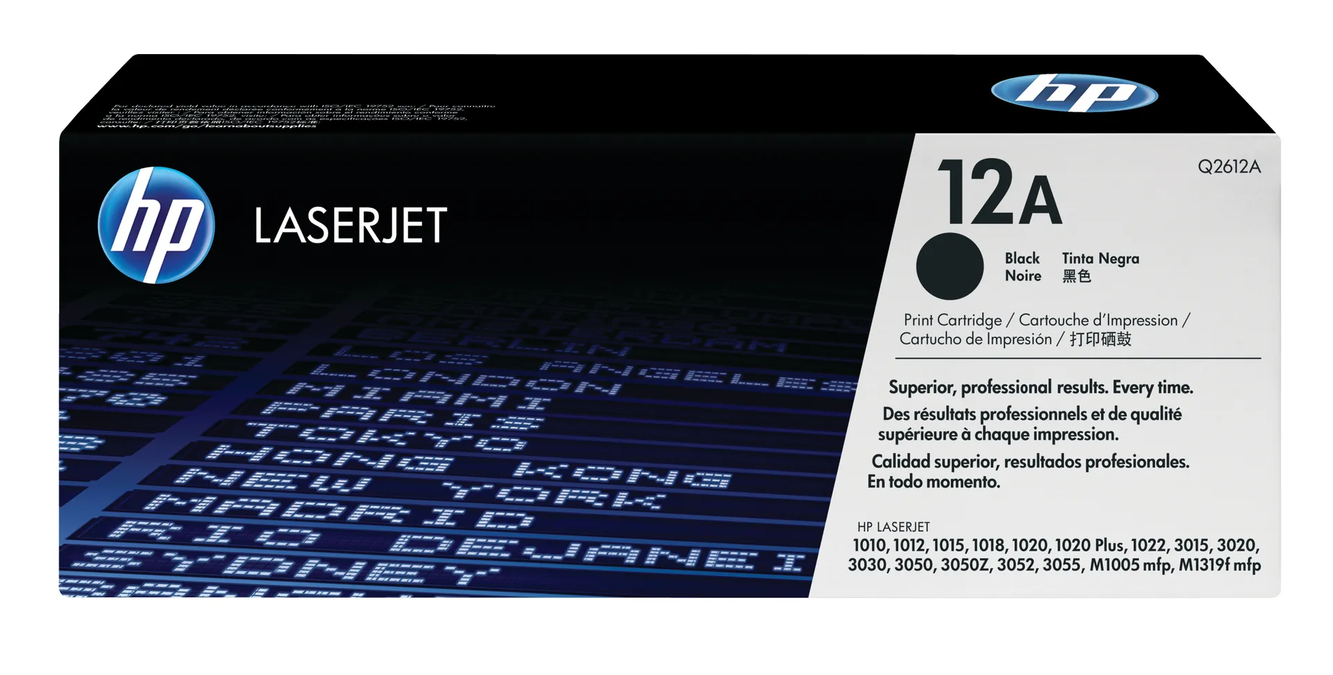 HP 12A Schwarz Original LaserJet Tonerkartusche HP 12A Schwarz Original LaserJet Tonerkartusche