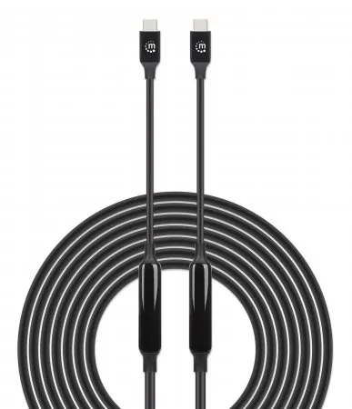 Manhattan 355971 USB Kabel USB 3.2 Gen 2 (3.1 Gen 2) 5 m USB C Schwarz – Bild 5