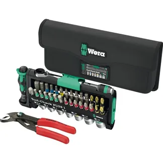 Tool-Check Combi 1, mit KNIPEX Cobra, Bit-Satz Tool-Check Combi 1, mit KNIPEX Cobra, Bit-Satz
