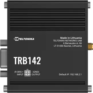 Teltonika · Gateway · TRB142 · LTE CAT4 RS232 Teltonika · Gateway · TRB142 · LTE CAT4 RS232
