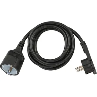 Verlängerungskabel, 1x Winkel-Flachstecker Verlängerungskabel, 1x Winkel-Flachstecker