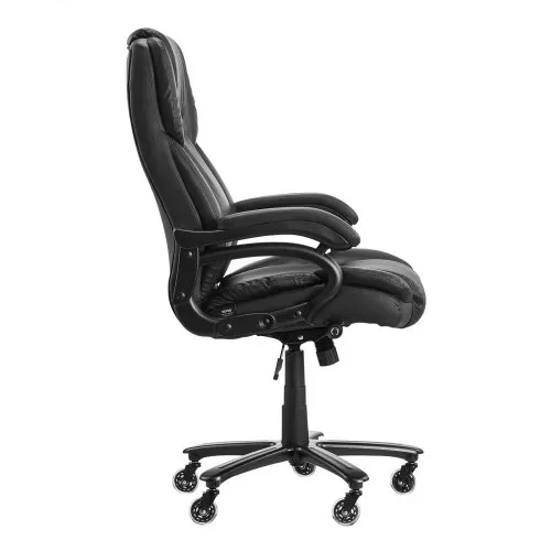 VEVOR Chefsessel Bürostuhl Drehstuhl mit hoher Rückenlehne & Lendenwirbelstütze (Drehknopf), ergonomischer Schreibtischstuhl mit verstellbarer Neigung & Höhe für Arbeit Arbeitszimmer Spielen – Bild 8