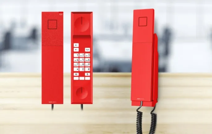 Snom E303 Notfalltelefon Rot – Bild 2