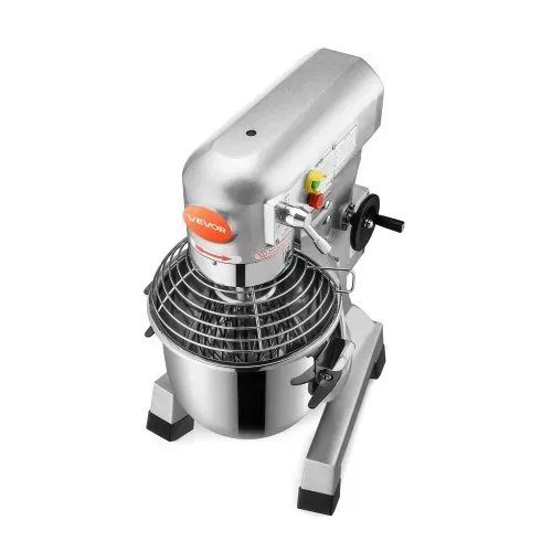VEVOR Kommerzieller Knetmaschine 30L für Backbedürfnisse Pizzateig Brotteig usw. Kochmaschine Handelsüblicher 3-Gang-Standmixer aus Hochleistungsstahl Brandneuer – Bild 8