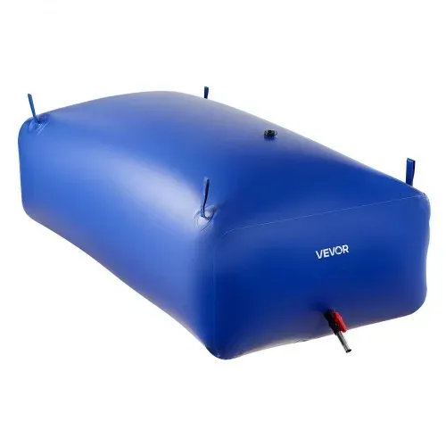 VEVOR Wasserspeicherblase, 1000 L PVC-Weichwasserbeutel, Wasserspeicherbehälter, auslaufsicherer & verschleißfester Wassertank für die Outdoor-Bewässerung von Wohnmobil, Camping, Notfall – Bild 8