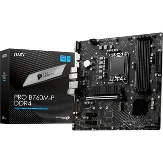MSI PRO B760M-P DDR4 Motherboard Intel B760 LGA 1700 micro ATX MSI PRO B760M-P DDR4 Motherboard Intel B760 LGA 1700 micro ATX