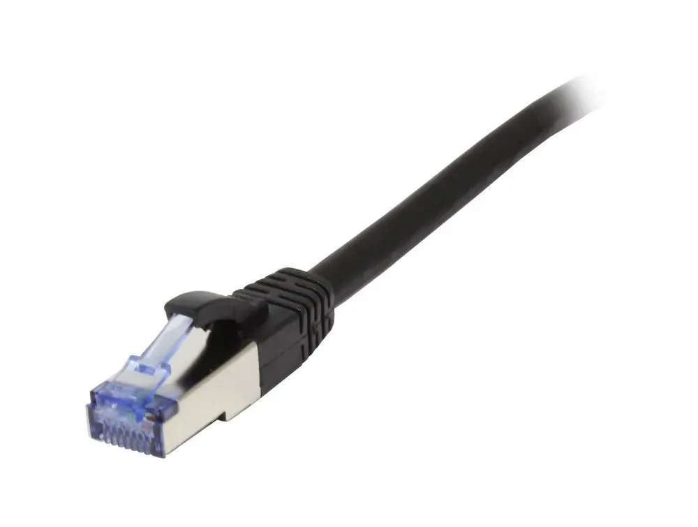 Patchkabel RJ45, CAT6A 500Mhz, 0.25m, schwarz, S-STP(S/FTP), AWG26, LSZH, Synergy 21 Patchkabel RJ45, CAT6A 500Mhz, 0.25m, schwarz, S-STP(S/FTP), AWG26, LSZH, Synergy 21