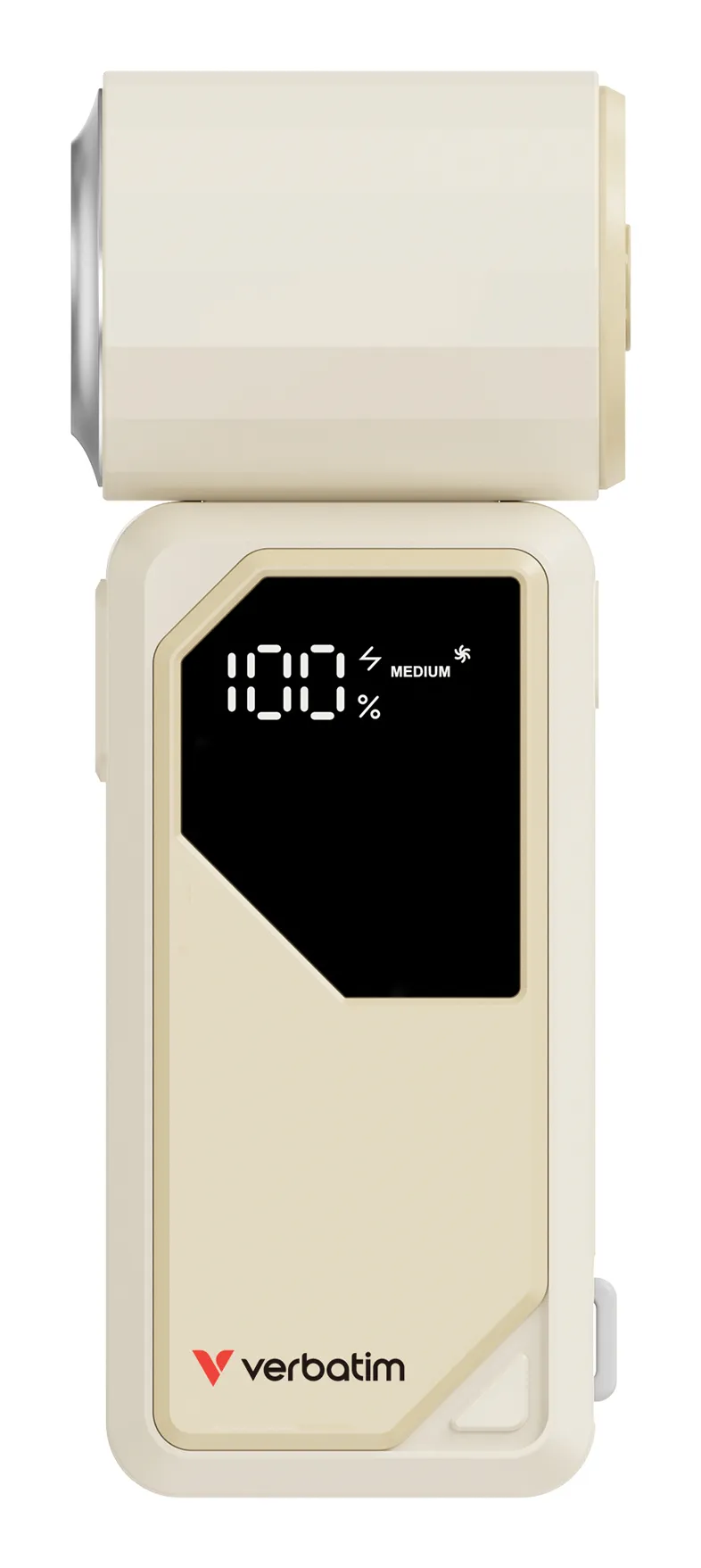 Verbatim Cool 'n' Go AirJet Silber, Weiß Handventilator – Bild 5