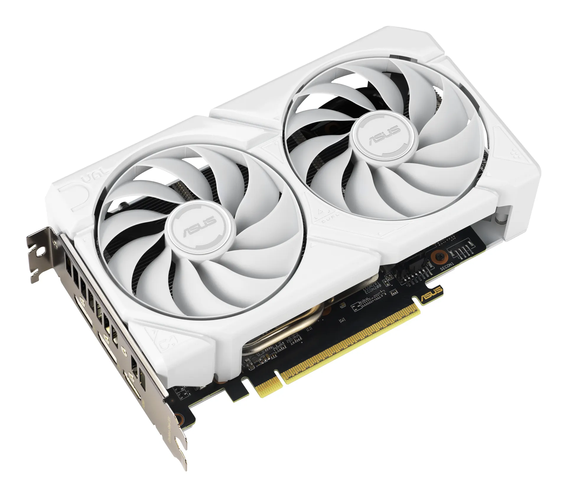 ASUS Dual -RX9060XT-16G-WHITE AMD Radeon RX 9060 XT 16 GB GDDR6 – Bild 3