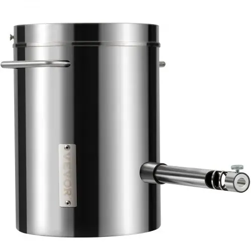 VEVOR Schmelzofen Propan Metall Schmelzofen 6 kg, Edelstahl Schmelzofen Gas 1482 ℃ inkl. 1 x Brenner, 1 x Tiegel, Schmiede Messerherstellung Schmiedeset für Kupfer, Aluminium, Gold, Silber usw. – Bild 8