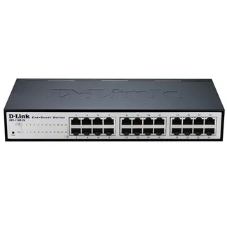 D-Link DGS-1100-24V2 Managed L2 Gigabit Ethernet (10/100/1000) 1U Schwarz, Grau D-Link DGS-1100-24V2 Managed L2 Gigabit Ethernet (10/100/1000) 1U Schwarz, Grau