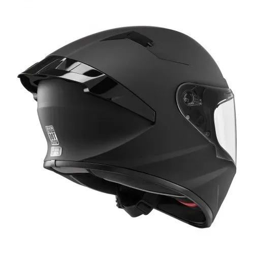 VEVOR Integralhelm Größe M, Motorradhelm mit Klarem Visier ECE 22.06 Zertifiziert Vollvisierhelm für Damen & Herren Vollvisierhelm mit Bluetooth-Lautsprecherfach, Mopedhelm Full Face Schwarz – Bild 9