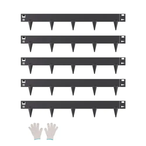 VEVOR Rasenkante, 5er-Set, 990x156x1,5 mm, rostbeständige Beeteinfassung aus Metall, biegbare Beetumrandung, Raseneinfassung, einfach zu installieren, Trennwand für Blumenbeete, Hofwege, schwarz VEVOR Rasenkante, 5er-Set, 990x156x1,5 mm, rostbeständige Beeteinfassung aus Metall, biegbare Beetumrandung, Raseneinfassung, einfach zu installieren, Trennwand für Blumenbeete, Hofwege, schwarz