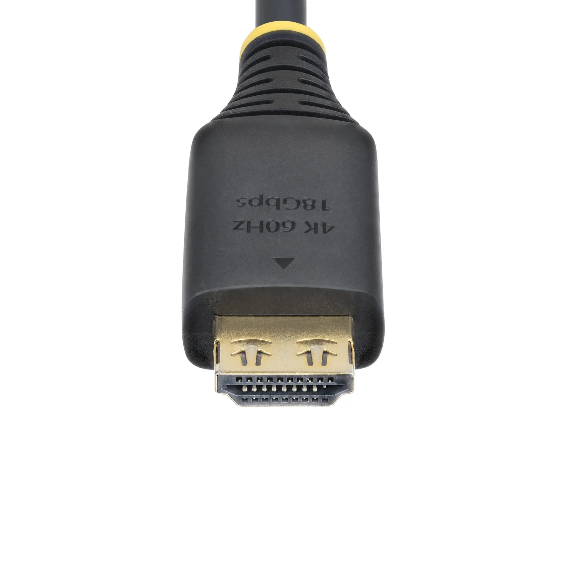 StarTech.com 2,4m High Speed HDMI Kabel mit Griffsteckern, 4K 60Hz / 1440p 144Hz, HDR10 / HDCP 2.2 / ARC, 18Gbps, UHD HDMI 2.0 Arc Kabel für TV / Monitor, TPE-Mantel – Bild 5