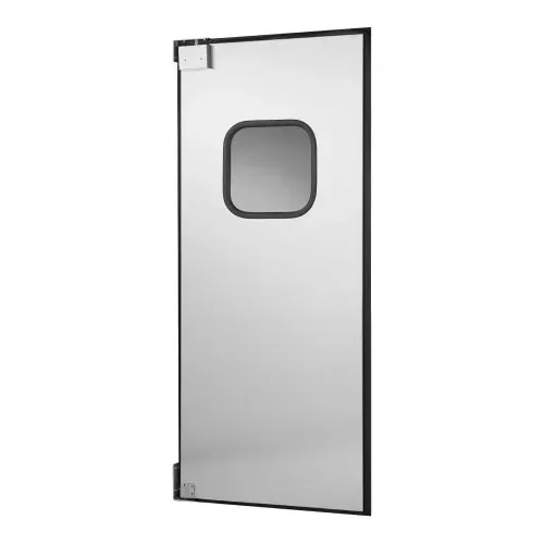 VEVOR Schwingtür 917 x 78 x 2133 mm, Einzelpaneel, passend für Türöffnungen von 91 x 213 cm, gewerbliche Türen aus Edelstahl mit Beschlägen & Zubehör, ideal für den privaten Gebrauch – Bild 10