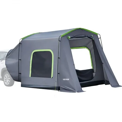 VEVOR Heckklappenzelt Autozelt für 5-9 Personen 323 x 244 x 220 cm, Wasserdichtes (PU3000 mm) Campingzelt mit Belüfteten Türen & Moskitonetzen, SUV-Heckzelt für Camping Wandern Outdoor-Aktivitäten VEVOR Heckklappenzelt Autozelt für 5-9 Personen 323 x 244 x 220 cm, Wasserdichtes (PU3000 mm) Campingzelt mit Belüfteten Türen & Moskitonetzen, SUV-Heckzelt für Camping Wandern Outdoor-Aktivitäten
