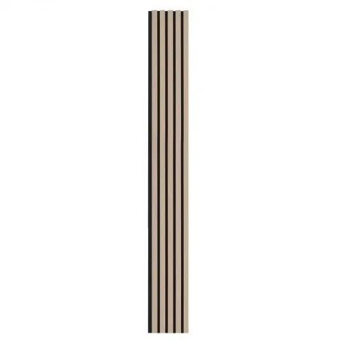 VEVOR Akustikpaneele, 2400 x 200 x 21 mm, Akustik Wandpaneele, MDF-Akzent-Holzwandpaneele für moderne Innenwanddekoration, Akustikpaneel Kunstholz-Wandplatten zur Geräuschreduzierung, 4er-Set – Bild 8